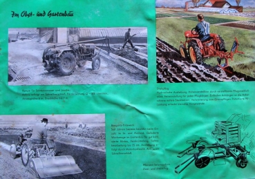 Bungartz T5 13 PS Modelprogram 1957 Tractorbrochure (0658)
